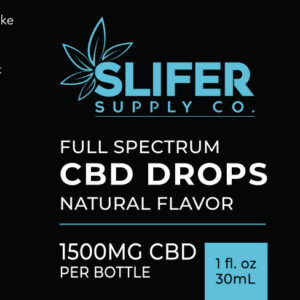 Alternative view of Full Spectrum CBD Tincture Drops with Hemp Seed