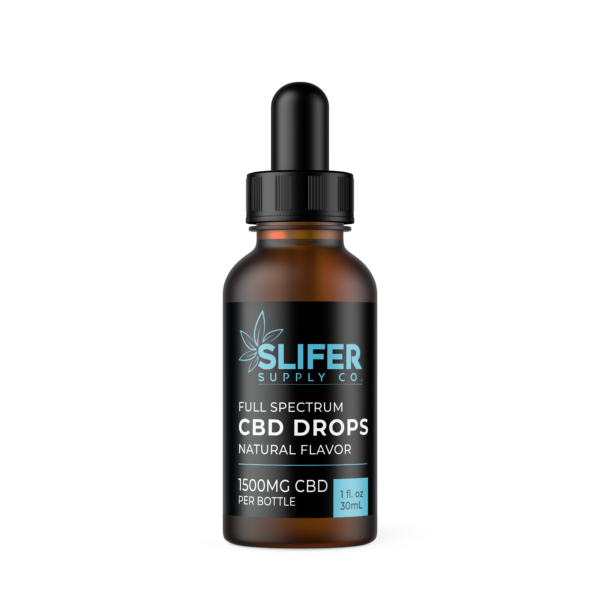 Full Spectrum CBD Tincture Drops with Hemp Seed